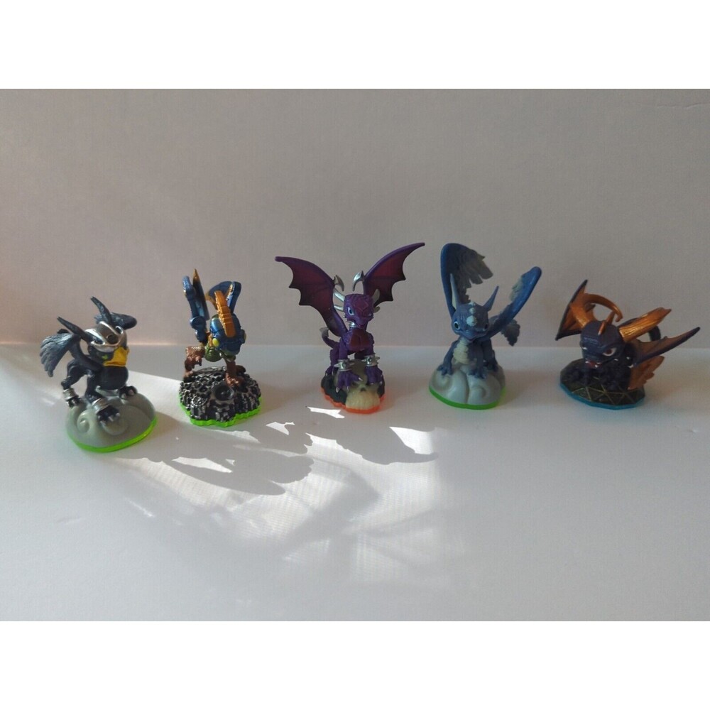 Lot Of 5  Skylander Dragons! Very Good Condition 1D